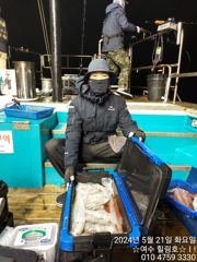 5월20일 여수힐링호 한치조황