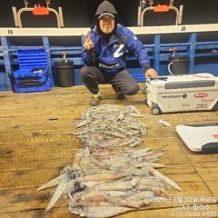 5월29일 여수힐링호  한치대박조황