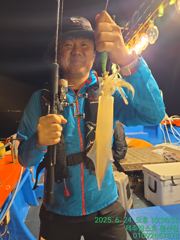 6월24일 제주잡스호 한치낚시 조황입니다