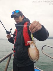【군산 오드리피싱】 통통한 갑오징어 실시간 강프로호 25.10.04