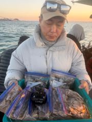 2025년 11월14일 금요일 '오늘도!!! 쭈꾸미가 잘나옵니다~~' 대박조황