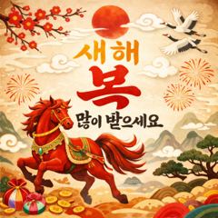 2026년 병오년 새해 복 많이 받으세요♡