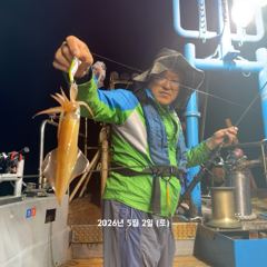 진해꾼낚시 오늘(5일)한치예약가능합니다