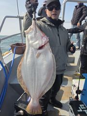 오늘도 80cm 대광어 나왓습니다.
