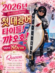 26년5월17일 꺄오호 꺄오선장 11분 대광어 조황 ~!