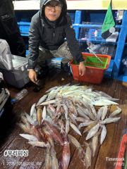 한치 다녀왔습니다. 우당탕탕!