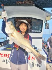 오늘의 조황 - 7월2일 평택항 빅스타호 따오기 1미터5 외수질 조황. - 평택항 빅스타호