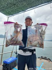 7/12 날씨 무섭네요 문어는 무섭지 않아 봅니다