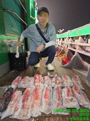 7월19일 완도 이프로호 한치 조황입니다