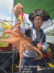 7월20일 블레스피싱 문어조황입니다^^