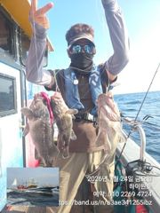 24일, 먼침선, 개우럭~쌍걸이등 ~실시간~오늘도 고등어,삼치,갈치 갑니다~강추~군산 하이원호