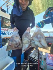 주말 삼천포 돌문어 조황입니다!! 내일출조확정~(몇자리여유)