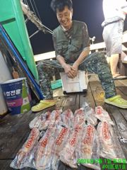 7.31 불금 한치핫조황! 달이 찐하게떠도 잡는다!!!