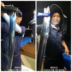 먼바다 은빛대왕갈치 3지~5지급 전원쿨러 월요일예약가능 