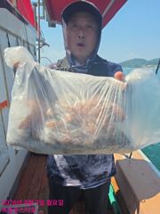 8월3일팀보스선단 문어 조황