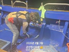8/5야간고등어출조합니다■군산킹스타호■에서~