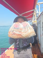 8월5일 팀보스선단 문어 조황