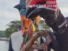 [사천] 문어 평일오전10시,주말공휴일오전5시출조
