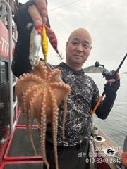 15일 홈런호 주간 문어 실시간 조황 입니다