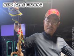 뉴아재피싱 오늘 돌문어 야간반 4자리 여유!