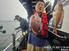 8월15일 백조기낚시^^