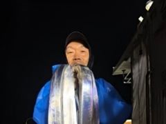 여수365피싱// 갈치 출조다녀왔네요~^^//거의얼음없이쿨러가득채우신조우님추카추카~//내일출조자리있어요//17일(-2)18(-8)자리여유있어요// 예약문의: 010-9070-0365