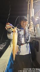 여수 힐링호 대포한치 ~ 야리이까 조황
