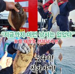 [포항] 태창2호 돌문어 토요일 오후6시 출조모집