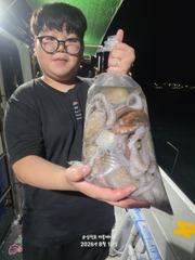 [먹물조황] 삼천포 문어낚시조황! 주간반, 야간반 매일출조!