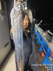 {통영호반호}먼바다 대갈치 납시요~오늘 황제낚시!!