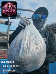 [여수반하나호] 20일조황입니다.3자리여유~~