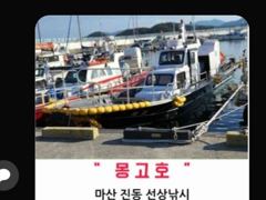 [마산] (몽고호) 감성돔 출조합니다 ~~