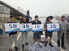 2026년 8월 22일 우럭 라이트 낚시대회( 배 전체2등 )