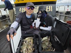 2026년8월22일 오천항범블비호 꽃게낚시출조조황~~