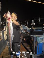 ■■■ 8/25 [군산 대일피싱] 베니스호 야간 고등어 / 삼치 지깅 조황~!