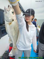 8월29일 인천 은아낚시 은아호 체험배조황입니다~~^^