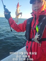 9월 5일 군산 마루호 실시간 조항~☆