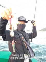 9월 07일 실시간 조황입니다.