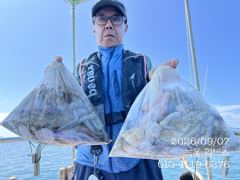 [고흥,녹동] 9월 7일 문어 조황입니다.