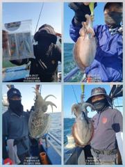 [무창포아파치호]9월7일(월),오늘도쌍걸이,쓰리걸이등,장원200~300수는기본,쭈꾸미망태기가득조황.예약문의는010-8422-0866