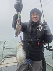 쭈.갑 먹물조황+ - 9/10 홍원항 블랙펄호 쭈꾸미 조황