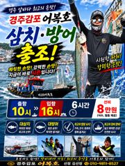 9/11금요일 10시 대삼치 출조합니다.