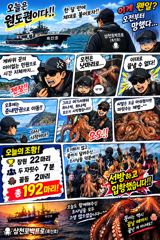 한 달 만에 원도권 갔더니… 문어가 사라졌다?!