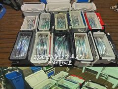 내만갈치 루어1타1피 쿨러가득채우고~~~예약가능