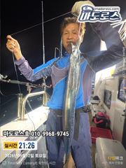 갈치한치조황++ - [[대림낚시바다호]] 왕갈치 출조 잡았다 대물~~ 감사합니다