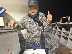 일요일(13일)여수먼바다 씨알좋은 왕갈치 쿨러 조황입니다