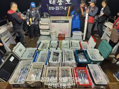 13일 내만갈치 폭풍 입질 루어는 1타1피, 월요일부터 예약가능.