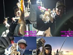 <레인보우호> 쭈꾸미 종일 "망탱이 조황"(17일)-조사님들 즐낚하고 입항했습니다