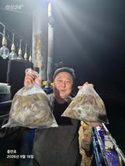 9월17일 팀보스선단 야간문어 대박 조황