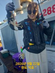 완도덕호 9.22 쭈꾸미